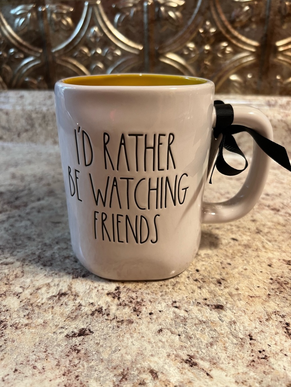 RAE DUNN- I’D RATHER BE WATCHING FRIENDS Mug NWT